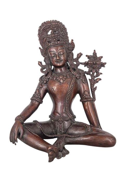 Statue Handmade, Chocolate Oxidized-37368