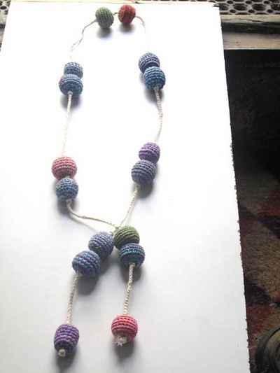 Felt Necklace-3737