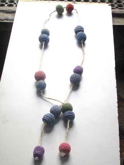 Felt Necklace-3738