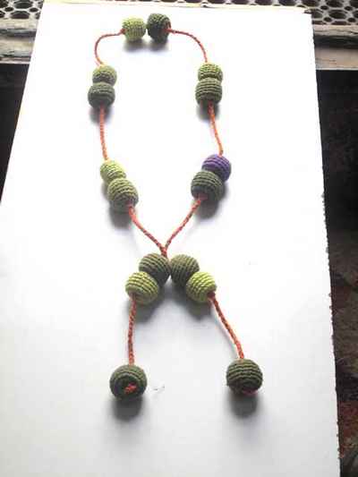 Felt Necklace-3739