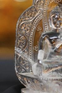 Clear Crystal [shakyamuni Buddha] Statue