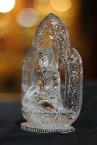 Clear Crystal [shakyamuni Buddha] Statue