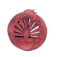 [premium] Traditional Newari Wooden [hand Carved Peacock Design For Decoration], Natural Wood,