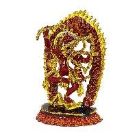 [zzzz] Buddhist Miniature Statue, [partly Gold Plated Finish], [thangka Color Finish]