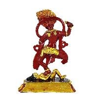 [zzzz] Buddhist Miniature Statue, [partly Gold Plated Finish], [thangka Color Finish]