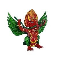 [zzzz] Buddhist Miniature Statue, [partly Gold Plated Finish], [thangka Color Finish]