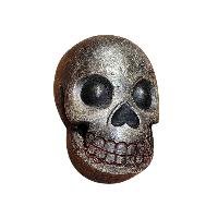 Handmade Wooden Mask, [citipati Mask], Tibetan Style With [traditional Color], [poplar Wood]