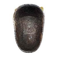 Handmade Wooden Mask, [tribal Mask], Tibetan Style With [traditional Color], [poplar Wood]
