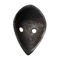 Handmade Wooden Mask, [tribal Mask], Tibetan Style With [traditional Color], [poplar Wood]