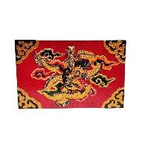 Buddhist Wooden Box With [dragon] Design, Tibetan Style With Traditional Color