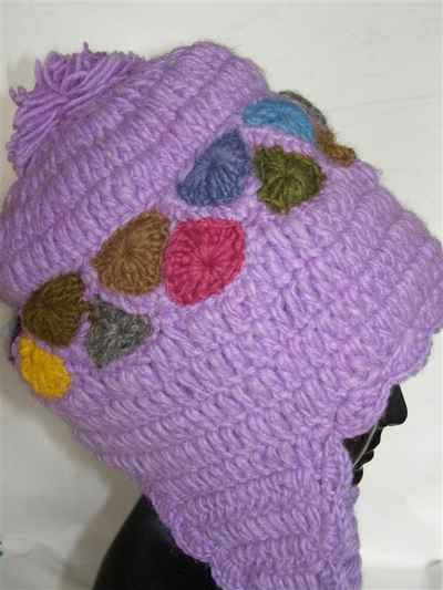 thumb2-Woolen Cap-6044