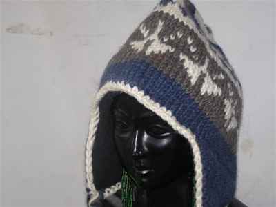 thumb2-Woolen Cap-6093
