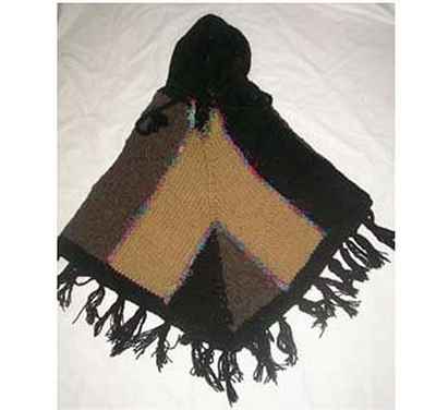 Woolen Poncho-6169