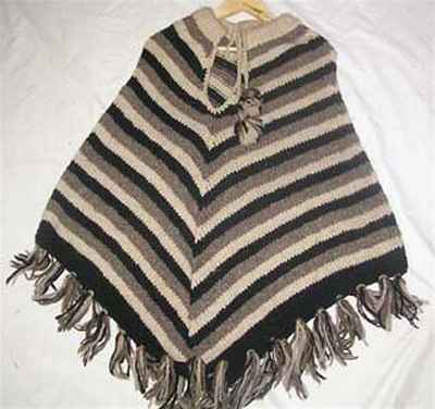 Woolen Poncho-6171