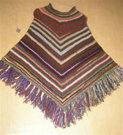 Woolen Poncho-6183