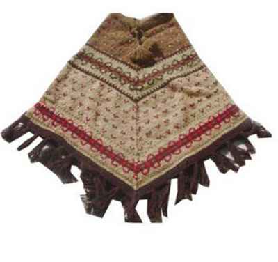 Woolen Poncho-6190