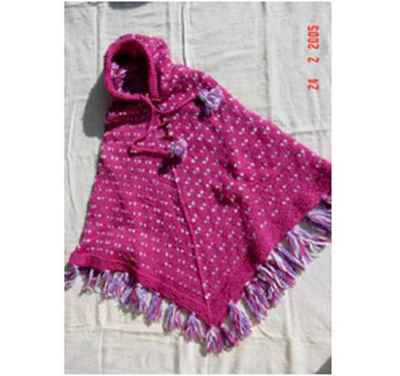 Woolen Poncho-6192