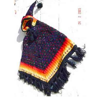 Woolen Poncho-6194