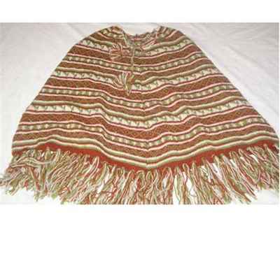 Woolen Poncho-6198