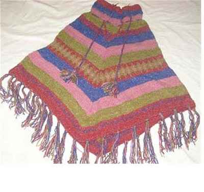 Woolen Poncho-6199