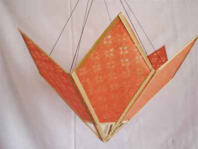 Lokta Paper Lampshade-6606