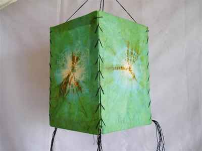 Lokta Paper Lampshade-6640