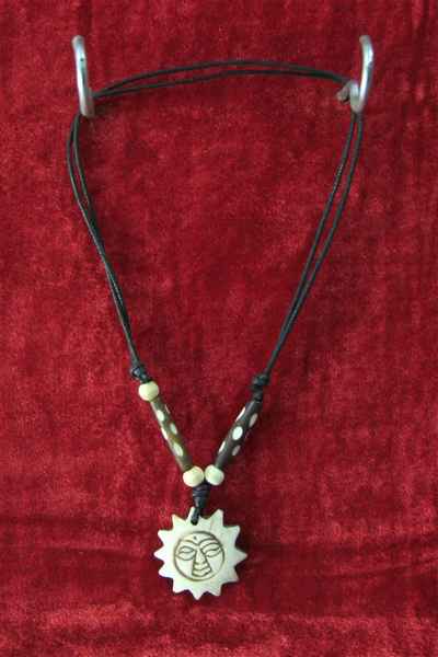 Bone pendant-7168