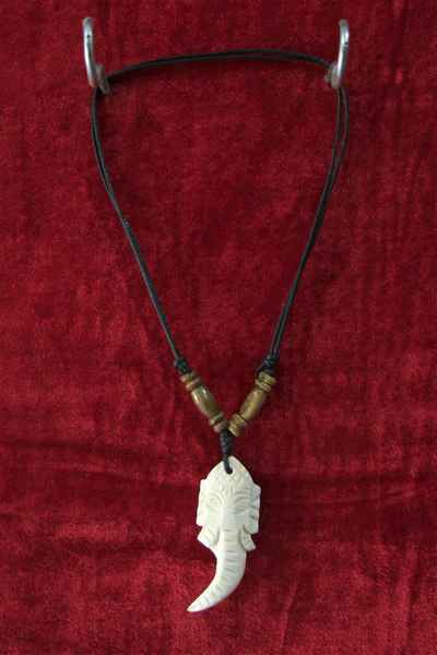 Bone pendant-7176