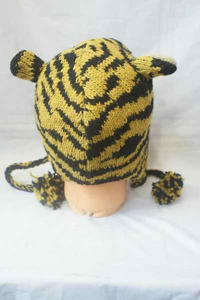 thumb2-Woolen Animal Cap-8628