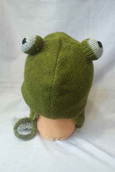 thumb2-Woolen Animal Cap-8631