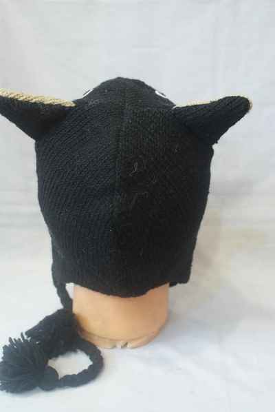 thumb2-Woolen Animal Cap-8632