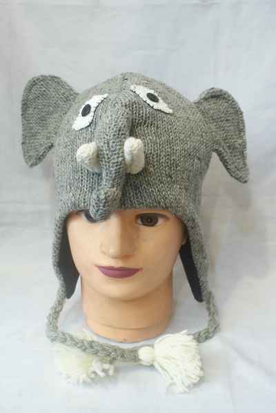 Woolen Animal Cap-8633