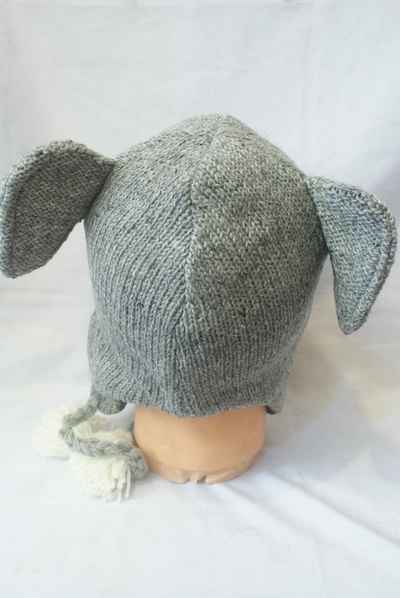 thumb2-Woolen Animal Cap-8633