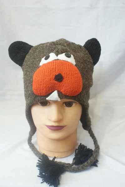 Woolen Animal Cap-8635