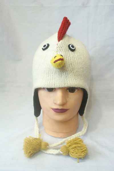 Woolen Animal Cap-8637