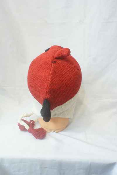 thumb1-Woolen Animal Cap-8638