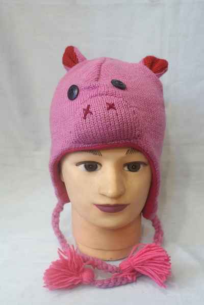 Woolen Animal Cap-8640