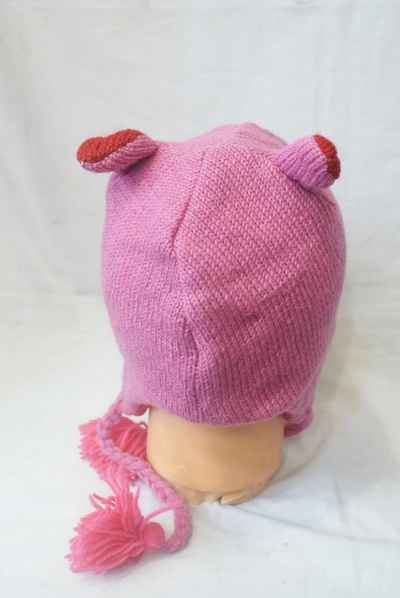 thumb2-Woolen Animal Cap-8640