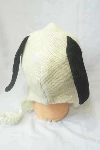 thumb2-Woolen Animal Cap-8641