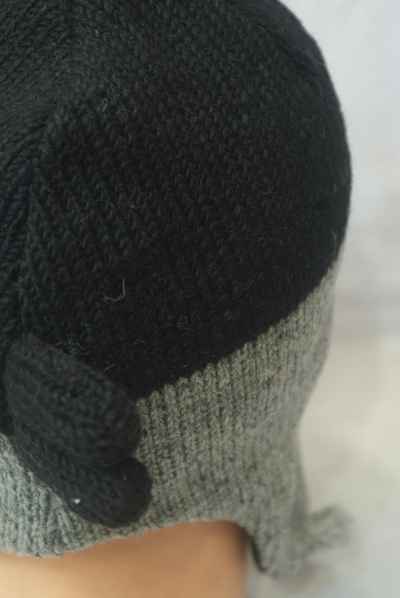 thumb1-Woolen Animal Cap-8647