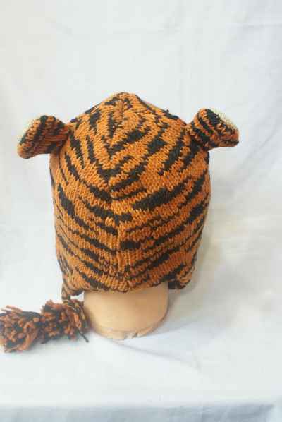 thumb2-Woolen Animal Cap-8648