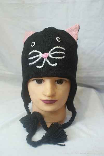 Woolen Animal Cap-8649