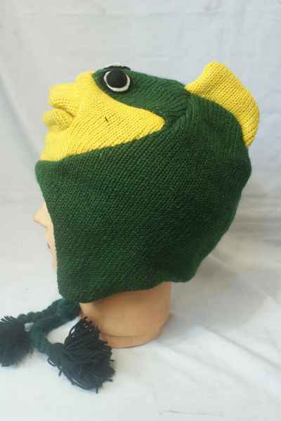 thumb3-Woolen Animal Cap-8651