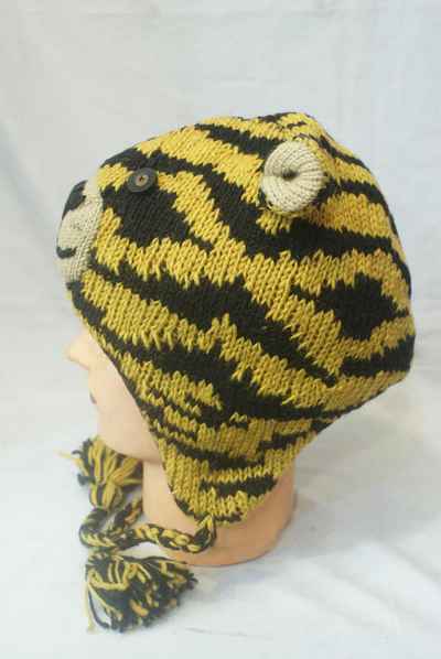 thumb2-Woolen Animal Cap-8652