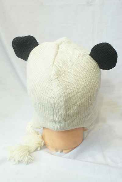 thumb1-Woolen Animal Cap-8653