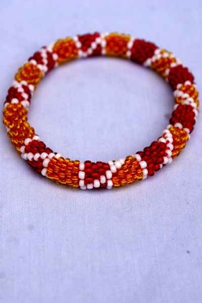 Glass Bead Bracelet-9369