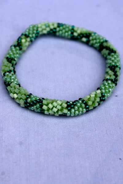 Glass Bead Bracelet-9370