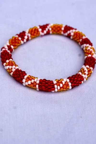 Glass Bead Bracelet-9384