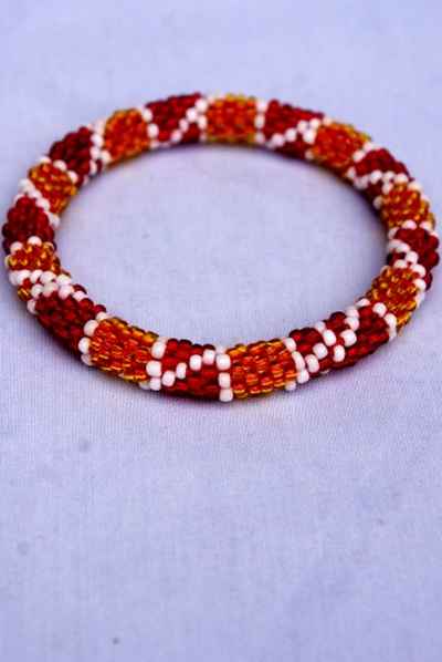 Glass Bead Bracelet-9389