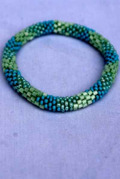 Glass Bead Bracelet-9390